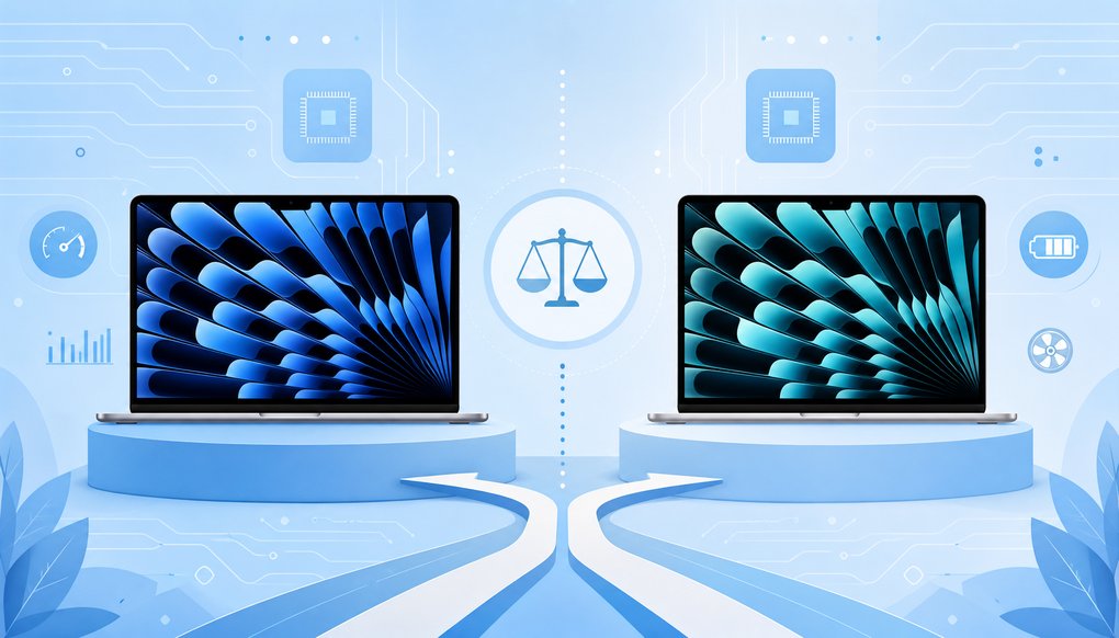 맥북 에어 M3 vs M2, 어떤 기준으로 골라야 할까 – 구매 판단 가이드