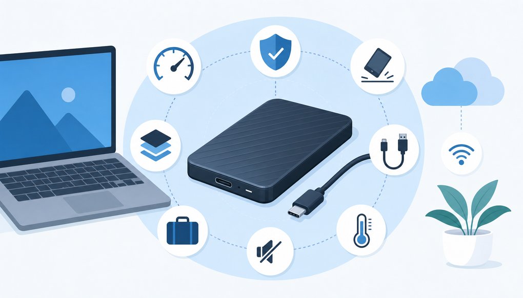 외장 SSD 고르는 법, 구매 전 꼭 알아야 할 핵심 기준 정리