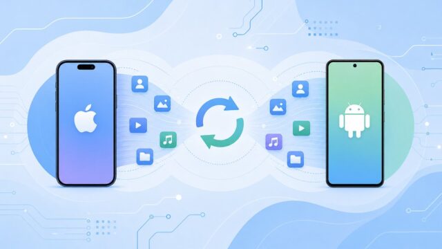 아이폰에서 안드로이드로, 안드로이드에서 아이폰으로 데이터 이동하는 방법 정리