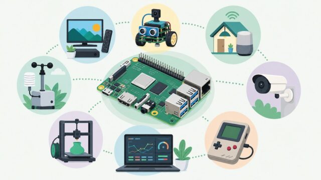 라즈베리파이 5 활용 아이디어 프로젝트 모음 – 뭘 만들 수 있을까?