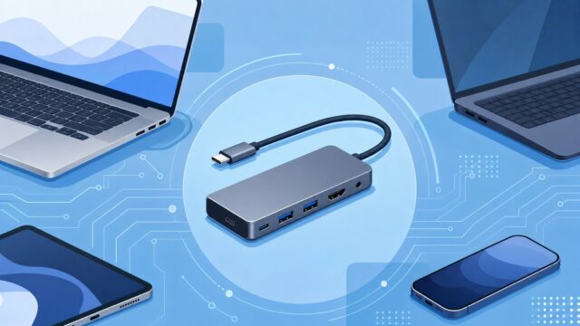 USB-C 멀티허브 고를 때 꼭 알아야 할 기준 – 맥북·노트북 호환 가이드