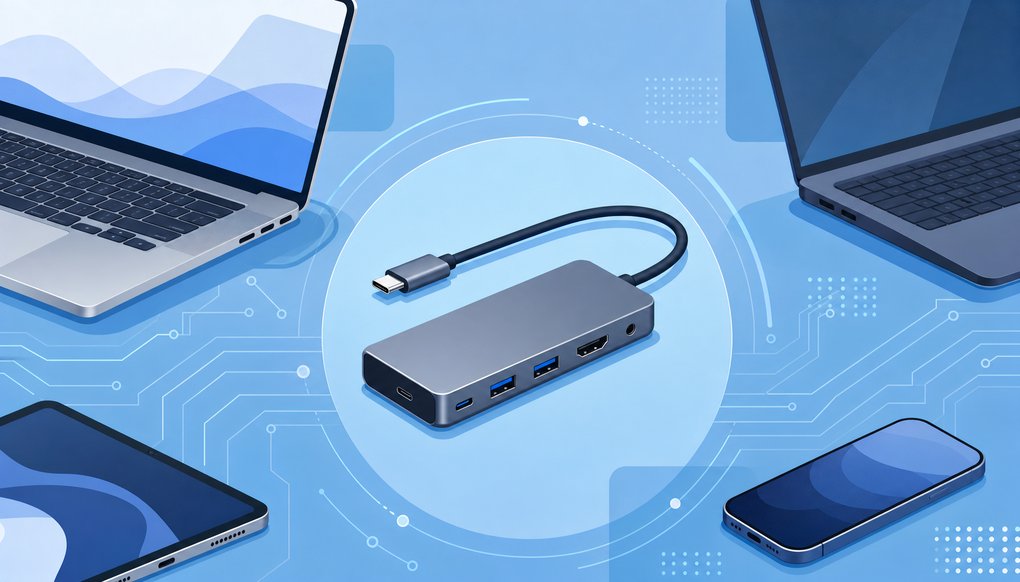 USB-C 멀티허브 고를 때 꼭 알아야 할 기준 – 맥북·노트북 호환 가이드