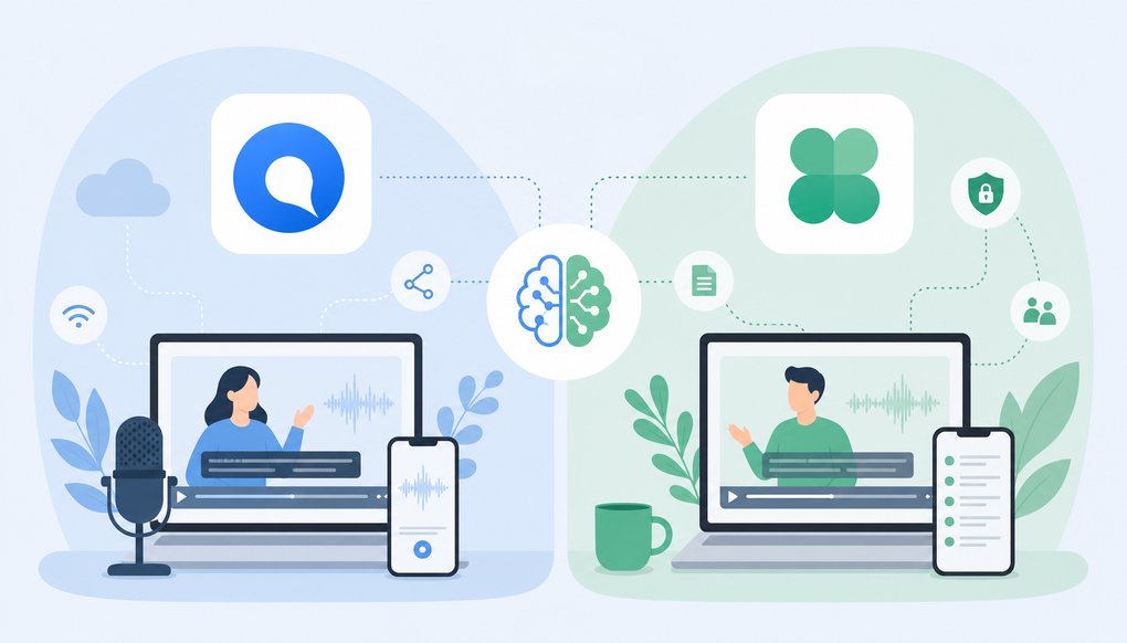 AI 자막 생성 도구, 브루와 클로바노트는 어떻게 다를까?
